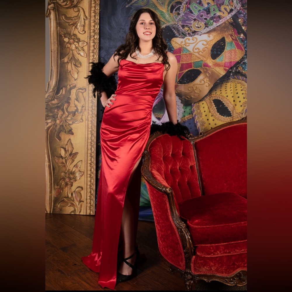 Red Prom Dress - Picture 6 of 6